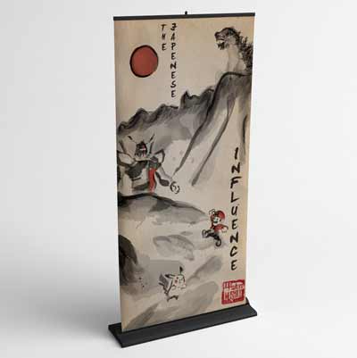 The Japanese Influence Banner