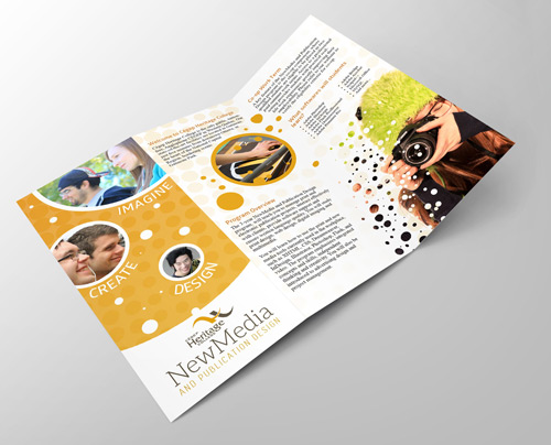 NewMedia and Publication Design Brochure